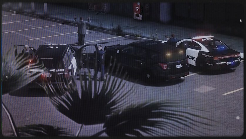 FiveM Houston Police roleplay scene supplied by The Lone Star Project